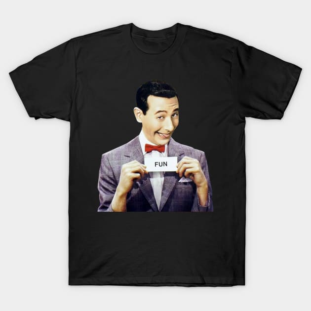 Pee Wee's Playhouse Fun T-Shirt by Nickoliver